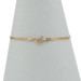 Yellow Gold Herringbone Chain Bracelet 7" - 14k