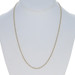 Yellow Gold Rope Chain Necklace 20 1/4" - 10k