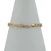 Yellow Gold Triple Curb Chain Bracelet 7" - 10k Starter Charm