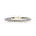 David Yurman Hook Buckle Cable Bangle Bracelet 6 1/2" - Sterling 925 Gold 14k