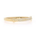 David Yurman Thoroughbred Loop Pave Diamond Bracelet 6" Yellow Gold 18k 1.02ctw