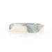 Frank Gehry Tiffany & Co. Torque Bangle Bracelet 7 1/2" - Sterling 925 Square