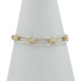 Lagos Signature Caviar Two-Tone Link Bracelet 7" - Sterling 925 Yellow Gold 18k
