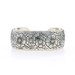 S Kirk & Son Cosmos Floral Garland Cuff Bracelet 7 1/4" - Sterling Silver 925