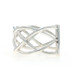Tiffany & Co. Celtic Knot Weave Cuff Bracelet 6 1/4" - Sterling Silver 925