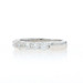 White Gold Diamond Five-Stone Anniversary Band - 14k Round .50ctw Wedding Ring