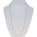 Yellow Gold Box Chain Necklace 24" - 18k