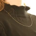 Yellow Gold Box Chain Necklace 24" - 18k