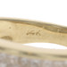 Yellow Gold Diamond Cluster Cocktail Band - 14k Princess 2.00ctw Ring