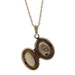 Yellow Gold Floral Pendant Necklace 18 1/4" - 14k Two Frames