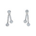 Ever Us Diamond Dangle Earrings - White Gold 14k Round Brilliant .37ctw Pierced