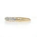 Yellow Gold Diamond Wedding Band - 14k Single