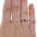 David Yurman Amethyst Cable Band Sterling 925 Yellow Gold 14k Solitaire Ring Sz6