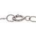 White Gold Diamond Initial N Pendant Necklace 16" -10k Single Ct Monogram Letter