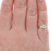 Yellow Gold Lab-Created Spinel Diamond Ring - 10k Round .60ctw