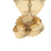 Michael M Aquamarine Diamond Stud Earrings Yellow Gold 14k Round 1.92ctw Pierced