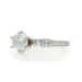 Platinum Diamond Engagement Ring - 950 Round Brilliant 1.06ctw