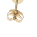 Yellow Gold London Blue Topaz Stud Earrings - 14k Round .96ctw Pierced
