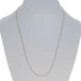 Yellow Gold Twisted Serpentine Chain Necklace 20 3/4" - 14k