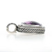 David Yurman Albion Amethyst Diamond Lg Enhancer Pendant Sterling925 .52ctw Halo