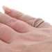 White Gold Diamond Enhancer Wedding Band - 14k Round .36ctw Wrap Jacket Ring