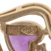 Yellow Gold Amethyst Diamond Heart Pendant - 14k 1.40ct Love