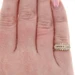 Yellow Gold Diamond Band - 10k Round Brilliant 1.10ctw Ring