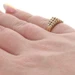 Yellow Gold Diamond Band - 10k Round Brilliant 1.10ctw Ring