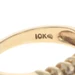 Yellow Gold Diamond Band - 10k Round Brilliant 1.10ctw Ring