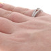 White Gold Set of 2 Diamond Wedding Bands - 14k Round .52ctw Twist Guard Rings
