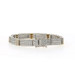 White Gold Diamond Link Bracelet 7" - 18k Round Brilliant 4.00ctw
