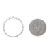 White Gold Diamond Wedding Band - 14k Round Brilliant .88ctw