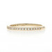 Yellow Gold Diamond Wedding Band - 14k Round Brilliant .23ctw