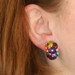 Bellarri Amethyst Citrine Peridot Drop Earrings Yellow Gold 18k 14.98ctw Quilted