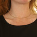 Yellow Gold Cable Chain Necklace 16 1/2" - 14k