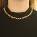 Yellow Gold Rolo Chain Necklace 18" - 14k
