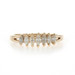 Yellow Gold Diamond Seven-Stone Band - 14k Marquise 1.00ctw Tiered Ring