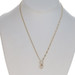 Yellow Gold Diamond Heart Duo Cluster Pendant Necklace 18" - 14k Single .18ctw
