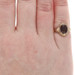 Yellow Gold Garnet Vintage Solitaire Ring - 10k Oval 3.15ct