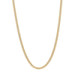 Yellow Gold Curb Chain Necklace 15 3/4" - 18k