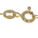 Yellow Gold Curb Chain Necklace 15 3/4" - 18k