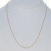 Yellow Gold Singapore Chain Necklace 18 1/2" - 14k