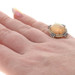 Le Vian Neopolitan Opal Diamond Double Halo Ring YellowGold 18k Oval Cab 7.30ctw