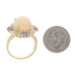 Le Vian Neopolitan Opal Diamond Double Halo Ring YellowGold 18k Oval Cab 7.30ctw