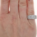White Gold Diamond Band - 14k Round Brilliant 1.00ctw Ring
