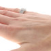 White Gold Diamond Band - 14k Round Brilliant 1.00ctw Ring