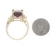 Yellow Gold Watermelon Tourmaline Diamond Ring - 14k Emerald 7.35ctw