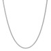 White Gold Wheat Chain Necklace 18" - 14k