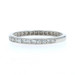 Platinum Diamond Art Deco Wedding Band - 950 .21ctw Vintage