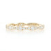 Yellow Gold Diamond Band - 14k Round Brilliant .62ctw Wedding Ring